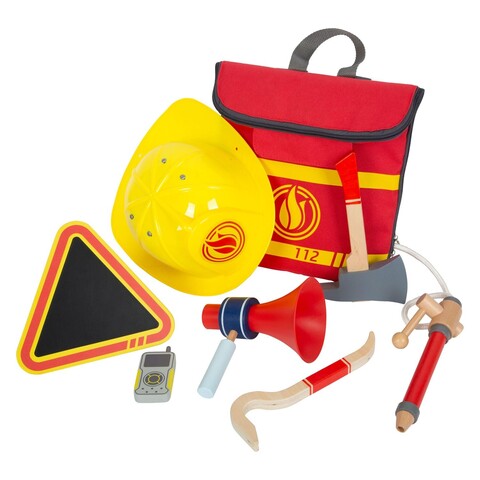 small foot® Feuerwehrrucksack – Feuerwehr-Spielset für Kinder - Sehr gut