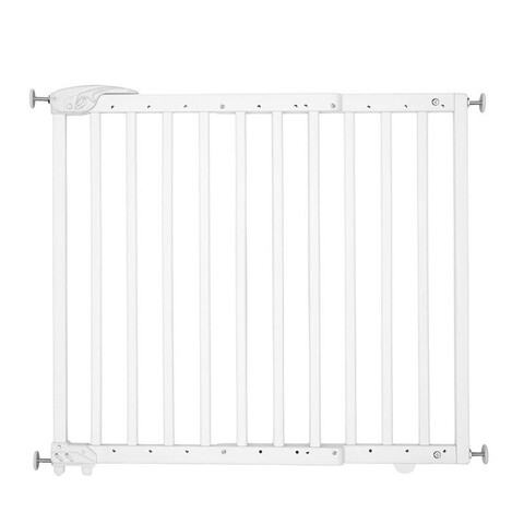 Badabulle Türschutzgitter Deco Pop White – Verstellbar 63–106 cm - Akzeptabel