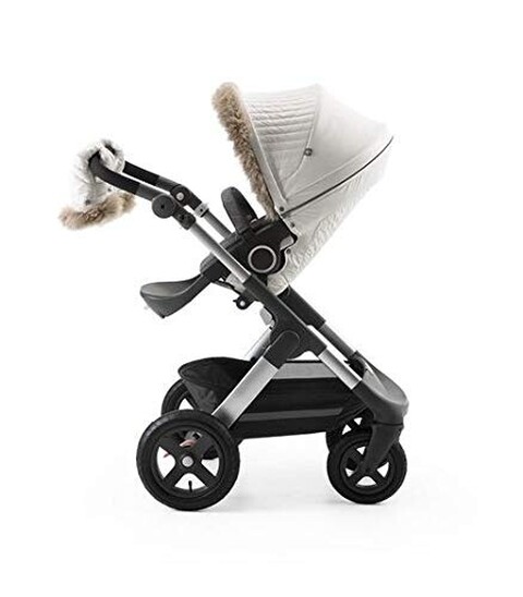 Stokke Winter Kit Pearl White – Wärmeset für Kinderwagen - Neu