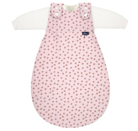 ALVI Baby-Mäxchen 3tlg. Bio-Baumwolle Curly Dots – Babyschlafsack - Wie neu