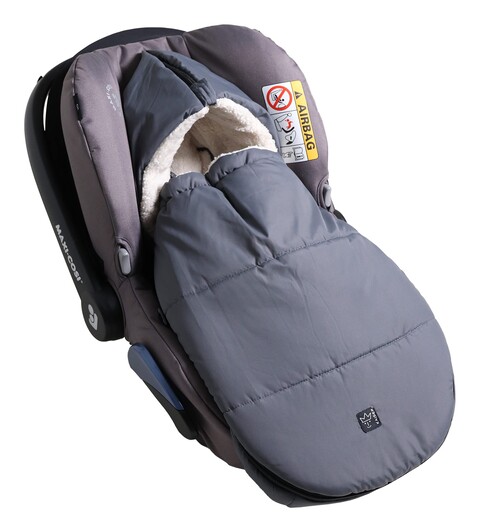Kaiser Hoody 2.0 anthracite – Winterfußsack für Babyschale - Wie neu