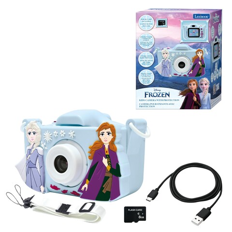 LEXIBOOK Disney Frozen Meine erste 3D Pocket Kamera