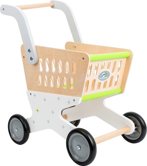Small foot® Einkaufswagen Trend 11161 – Holzspielzeug für Kinder - Wie neu