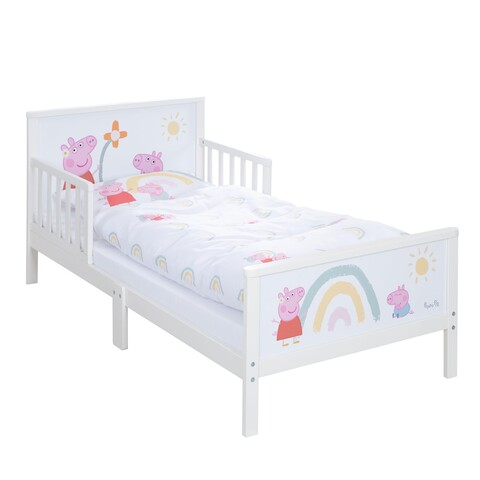 Roba Peppa Pig Komplettbett 70x140 cm mit Lattenrost & Bettwäsche - Sehr gut