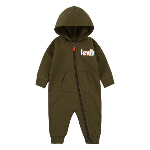 Levi's® Overall mit Kapuze olivegrün