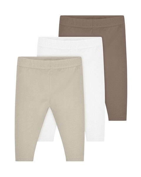 Kindsgard Leggings bensker 3er-Pack braun