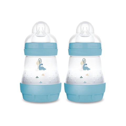 MAM Flasche Easy Start Anti-Colic matt 2x160 ml blau