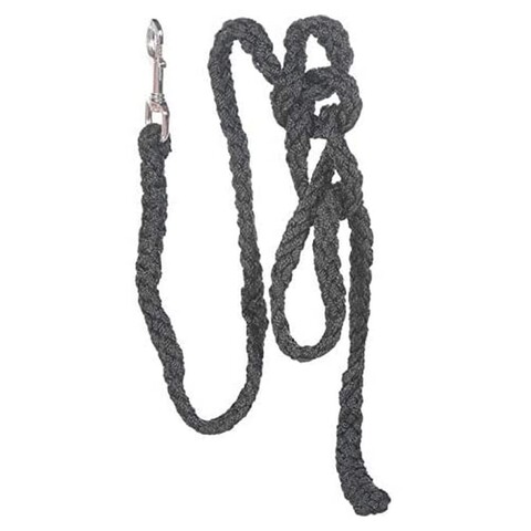 Helga Kreft Führleine für Gartenpferde, schwarz 50062