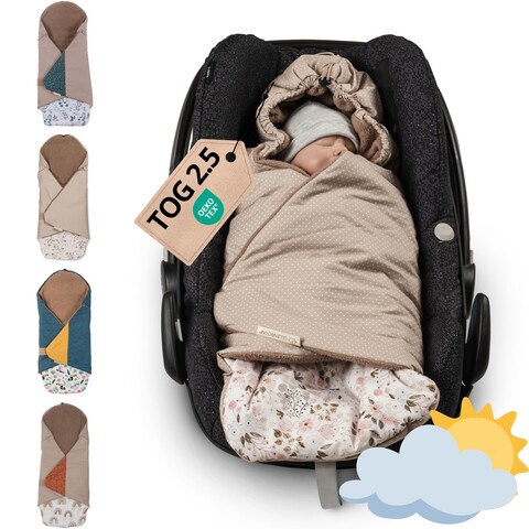 Ullenboom Einschlagdecke Rosa Blüten 90x100cm