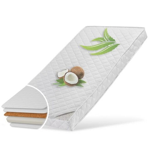 Kids Collective Babymatratze 6 0x120 weiß ohne Spannbettlaken