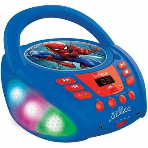 LEXIBOOK Spider-Man CD-Player mit Bluetooth und Lichteffekten - Wie neu