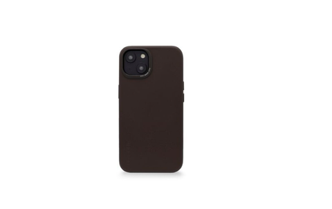 Decoded Leder-Backcover für iPhone 14 Plus in Braun - Neu