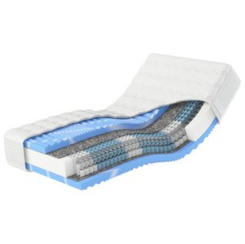 Hn8 Schlafsysteme 7-Zonen-Taschenfederkernmatratze GELSTAR XXL 80 x 200 cm Medium