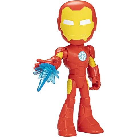 Marvel Spidey and His Amazing Friends Iron Man Action-Figur 22,5 cm - Neu