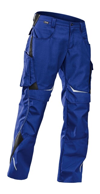 Kübler Pulsschlag Hose 2324 Kornblumenblau/Schwarz Gr. 64 - Neu