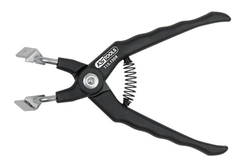 KS Tools Relais-Zange 45° gebogen – 200 mm, selbstöffnend, Kunststoff - Neu