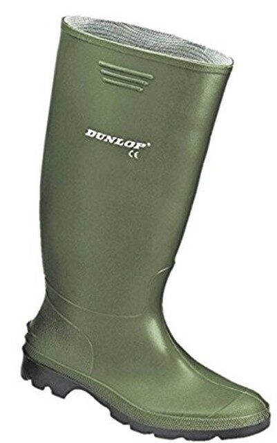 DUNLOP Pricemaster Gummistiefel Grün Größe 39 – Wasserdicht & Rutschfest