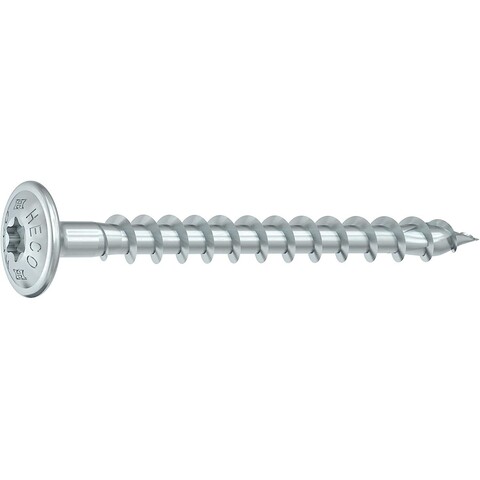 HECO-TOPIX-plus 10,0 x 120 mm Tellerkopfschraube, T-Drive, Vollgewinde - Neu