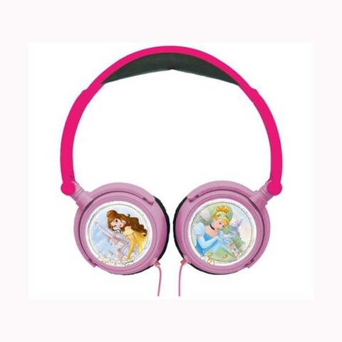 Lexibook Disney Princess Stereo-Kopfhörer für Kinder, faltbar, rosa - Neu