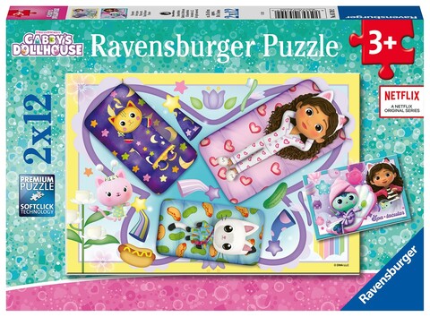 Ravensburger Gabby's Dollhouse Kinderpuzzle 2x12 pcs