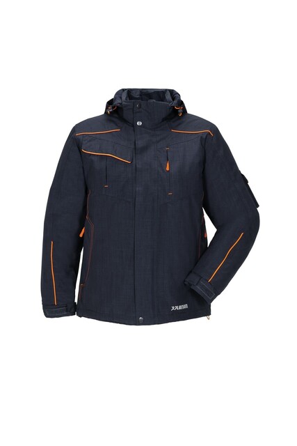 Planam Jacke Outdoor Neon marine/orange