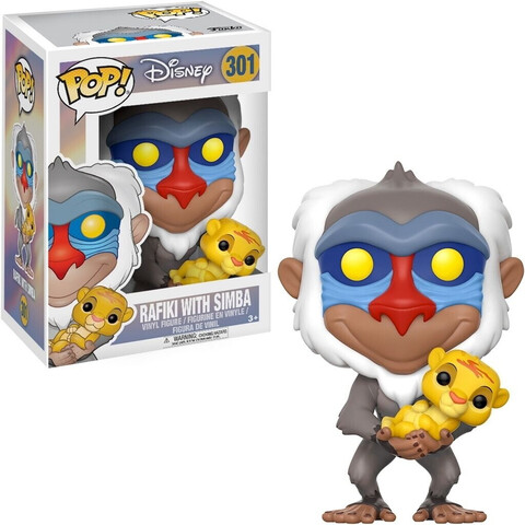 FunKo Pop! Disney The Lion King - Rafiki with Simba