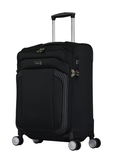 eminent MERCURY II 4-Doppelrollen-Trolley schwarz