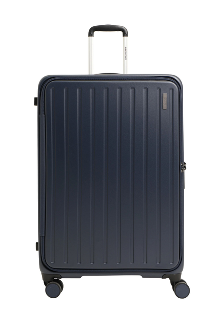 GLOBETROTTER HEDER 4-Doppelrollen-Trolley NAVY