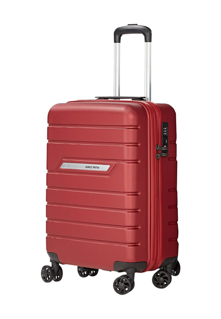GLOBETROTTER BODE II 4-Doppelrollen-Trolley rot