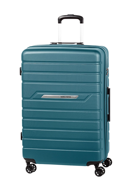 GLOBETROTTER BODE II 4-Doppelrollen-Trolley blau