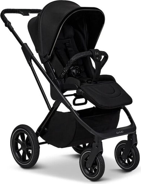 Moon Piu Kombikinderwagen 13,5 kg 105x56,5x127 cm Schwarz