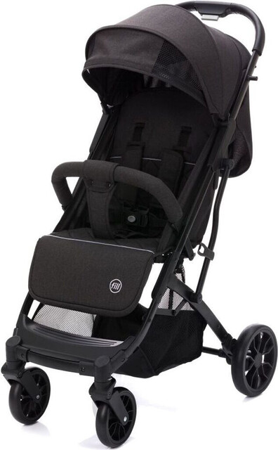 Fillikid Buggy Styler Elite Baby Kinderwagen black melange