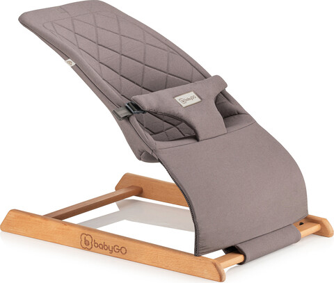 BabyGO Babywippe Skippy grey