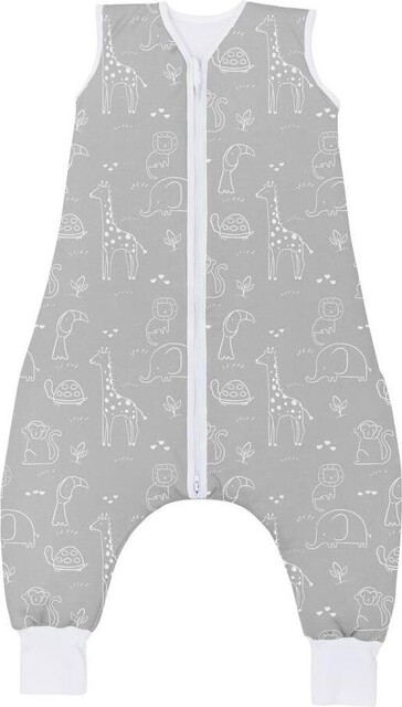 fillikid Schlafsack m Beine Safari grau