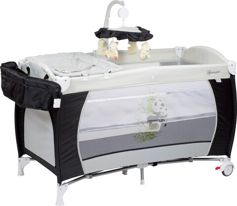 BabyGO Reisebett Sleeper delux black