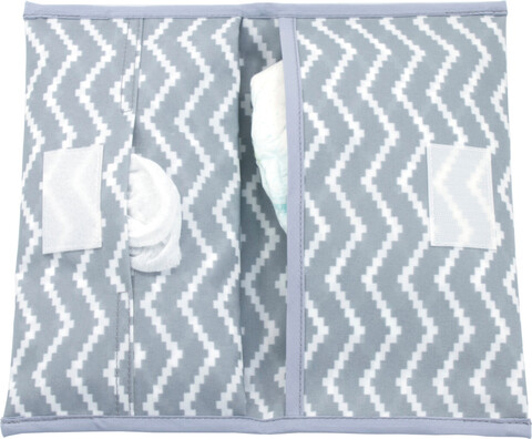 KipKep Napper Windeletui Silver Grey