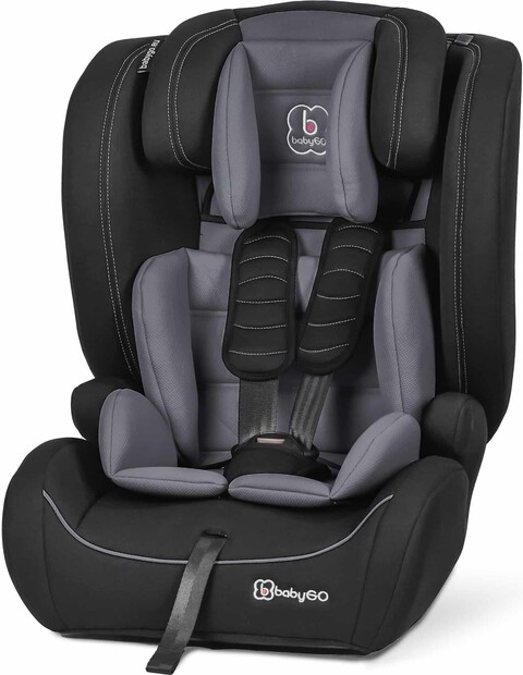 BabyGO Kindersitz Freemove Isize grau