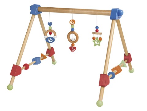roba Spielbogen Holztrapez 98810 – Baby Gym aus Massivholz - Wie neu