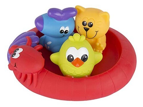 playgro Badespielzeug  3 schwimmende Freunde