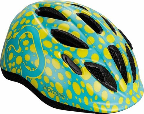 Hamax Skydive Kinder-Fahrradhelm Grün/Gelb XS 45-50 cm - Wie neu