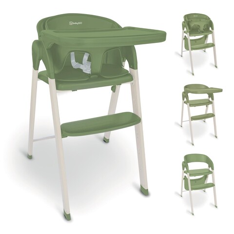 BabyGO Hochstuhl Levels Khaki