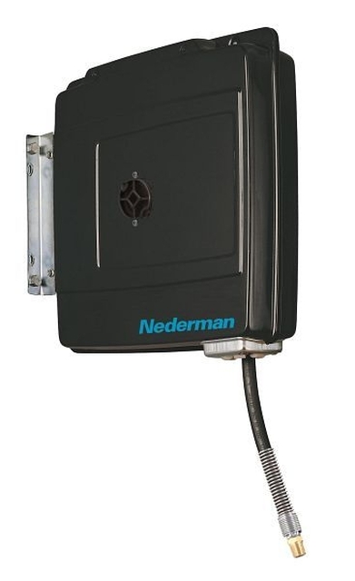 Nederman Serie 883 Automatischer Schlauchaufroller schwarz - Akzeptabel