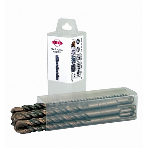 RUKO SDS-plus Hammerbohrer 8,0 mm in Kunststoffverpackung - Neu