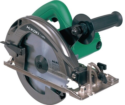 HiKOKI Handkreissäge C7MFA 190 mm – 1.010 W, 68 mm Schnitttiefe - Neu
