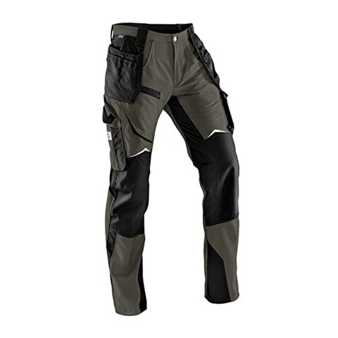 KÜBLER PRACTIQ Arbeitshose 2351 Oliv/Schwarz Größe 40 - Neu