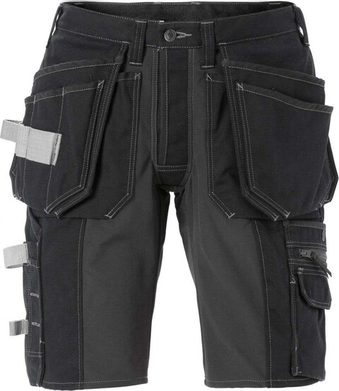 Fristads Damen Stretch-Shorts 2527 CYD Schwarz – Arbeitsshorts Größe 46 - Neu