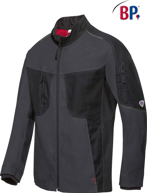 BP? ROBUSTE ARBEITSJACKE, ANTH RAZIT/SCHWARZ, GR. 48/50, L?NG