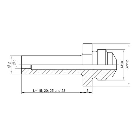 GESIPA ERSATZTEIL MUNDST?CK 17 /36 SONDERL?NGE 15 MM