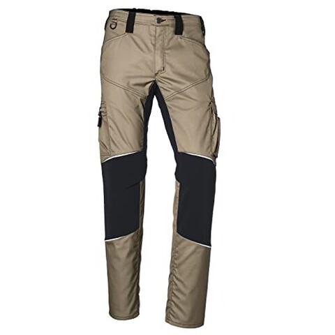 Kübler Stretchhose ACTIVIQ 2850 sandbraun/schwarz Gr. 98 - Neu