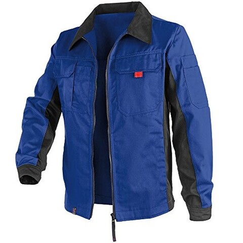 KÜBLER INNO PLUS Arbeitsjacke kornblau/schwarz Größe 58 - Neu